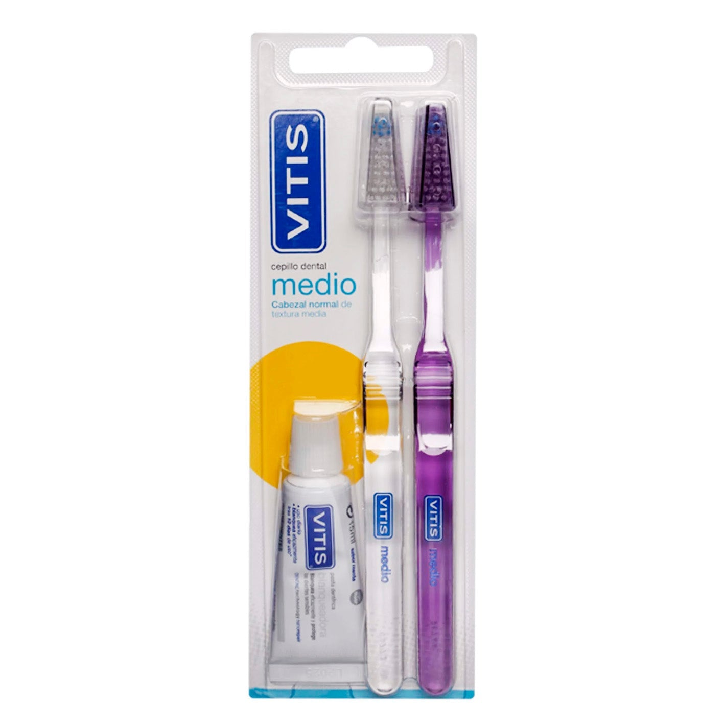 Vitis Pack Cepillo Dental Medio - Farmacias Curie