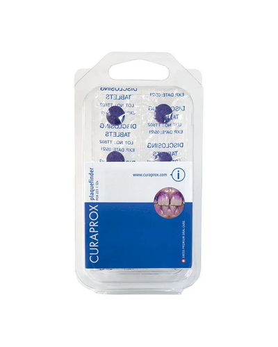 Tabletas Reveladoras de Placa Curaprox - 12 Tabletas - Farmacias Curie