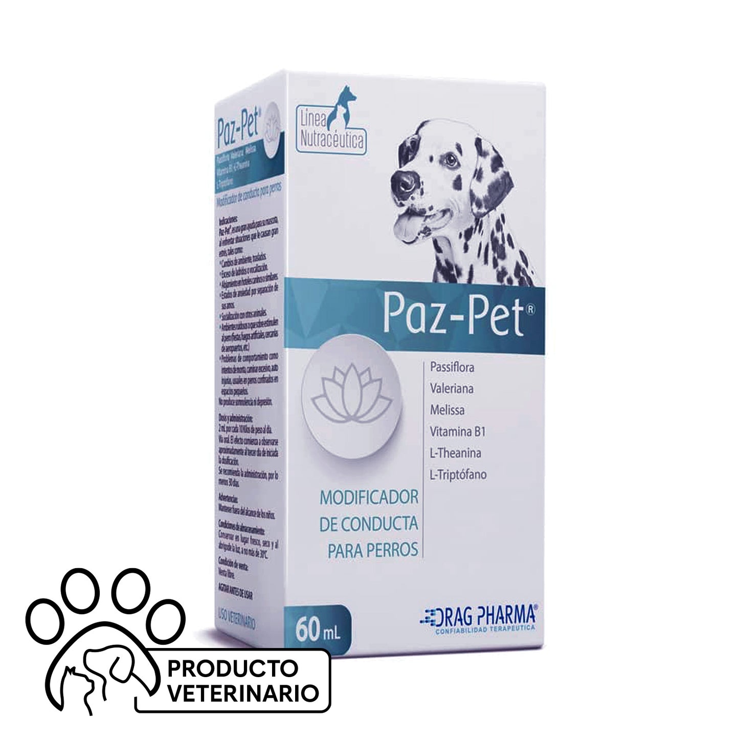 Paz-Pet Suspensión Oral - Farmacias Curie