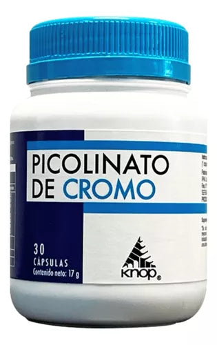 Picolinato de Cromo - 30 Cápsulas - Farmacias Curie