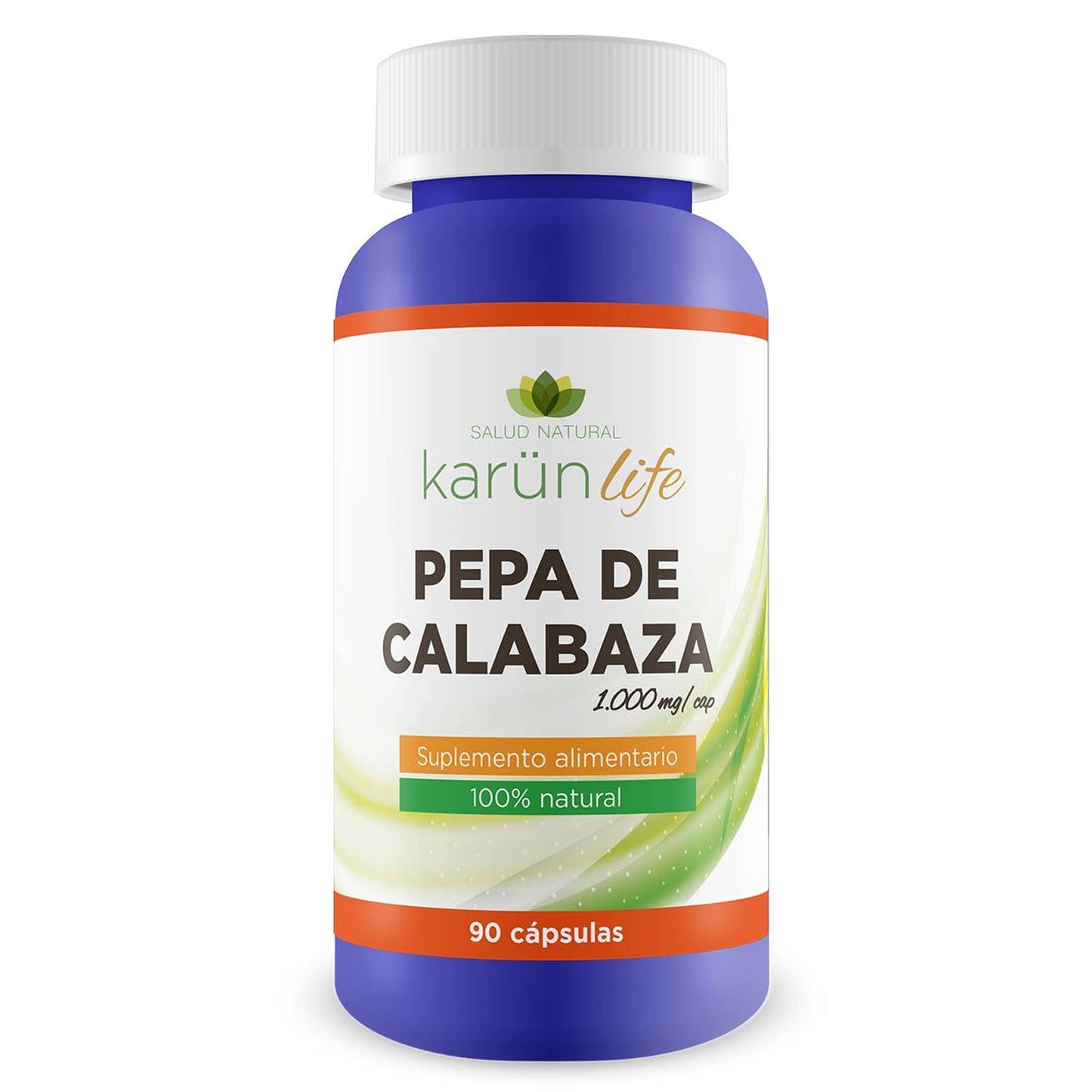 Pepa de Calabaza 1000mg - 60 Cápsulas - Farmacias Curie