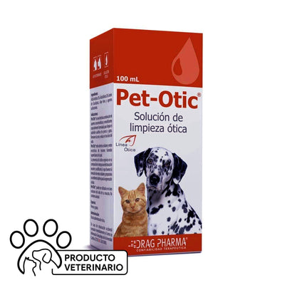 Pet-Otic Solución de Limpieza Ótica - Farmacias Curie