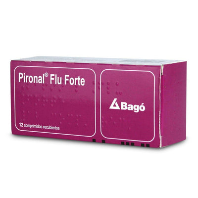 Pironal Flu Forte Comprimidos Recubiertos - Farmacias Curie