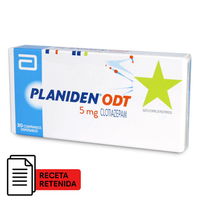 Planiden Odt Comprimidos Dispersables 5mg - Farmacias Curie