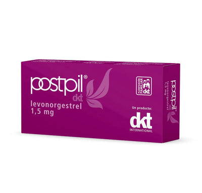 Postpil 1,5mg - 1 comprimido - Pastilla del Día Después - Farmacias Curie