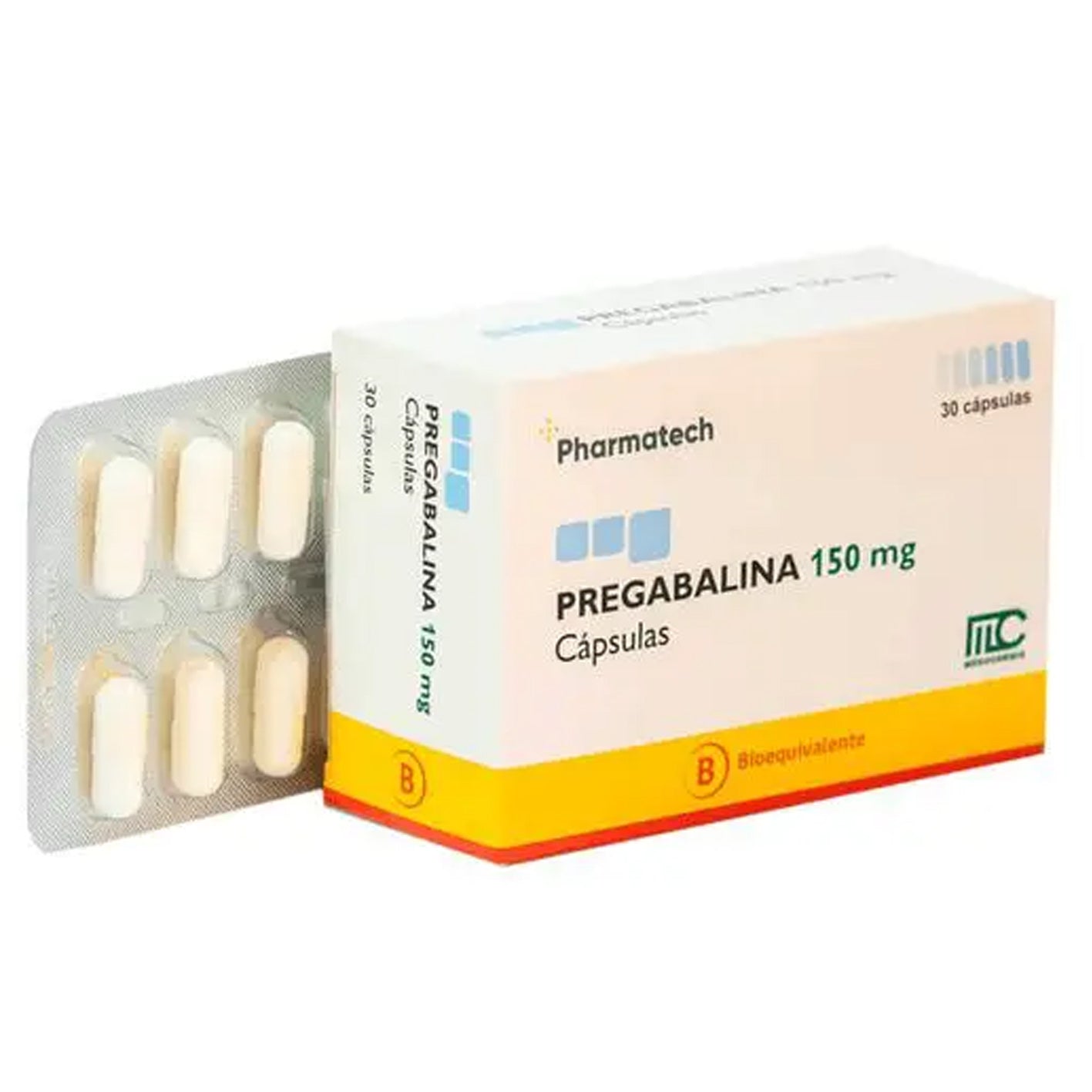 Pregabalina Cápsulas 150mg - Farmacias Curie