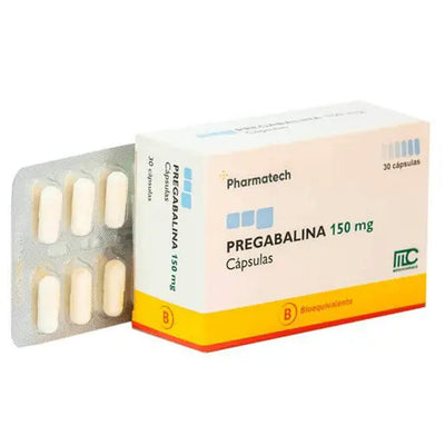 Pregabalina Cápsulas 150mg - Farmacias Curie