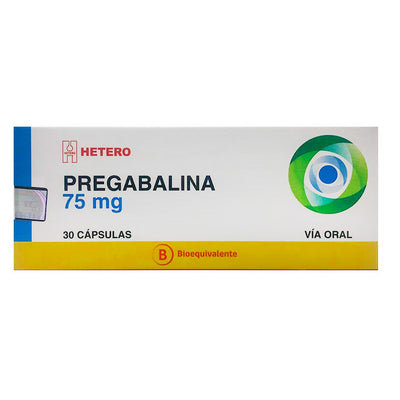 Pregabalina Cápsulas 75mg - Farmacias Curie