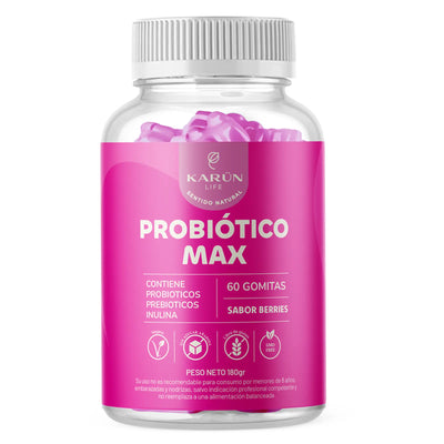 Probiótico Max - 60 Gomitas - Farmacias Curie