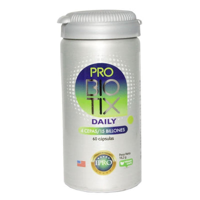 Probiotix Daily Vegano - 30 Cápsulas - Farmacias Curie