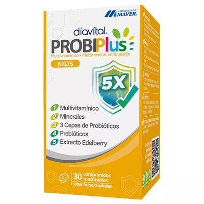 Probiplus Kids - 30 Comprimidos Masticables - Farmacias Curie