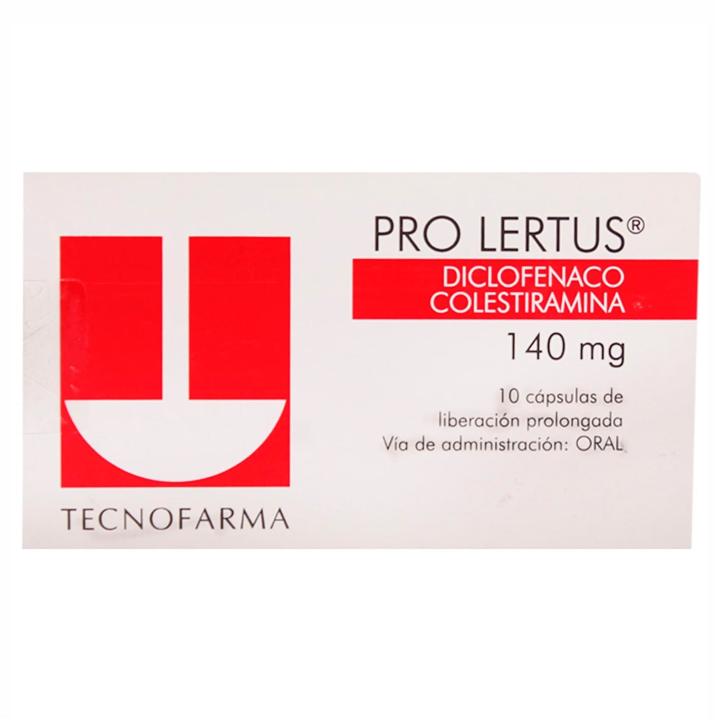 Pro Lertus Comprimidos 140mg - Farmacias Curie