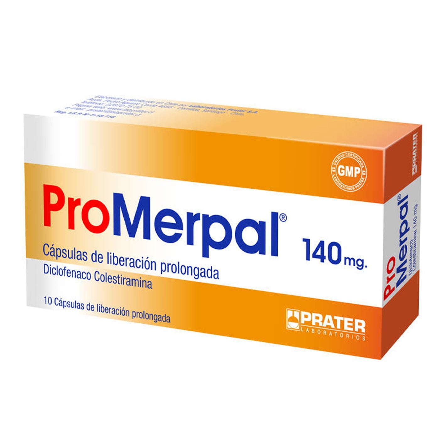 ProMerpal Comprimidos de Liberación Prolongada 140mg - Farmacias Curie
