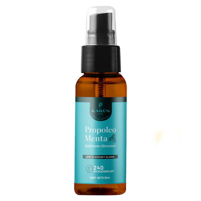 Propóleo Menta Spray - Farmacias Curie