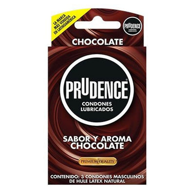 Prudence Preservativos Chocolate - 3 unidades - Farmacias Curie