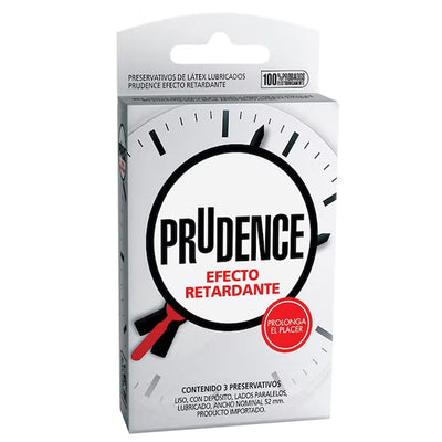 Prudence Preservativos Efecto Retardante - 3 unidades - Farmacias Curie