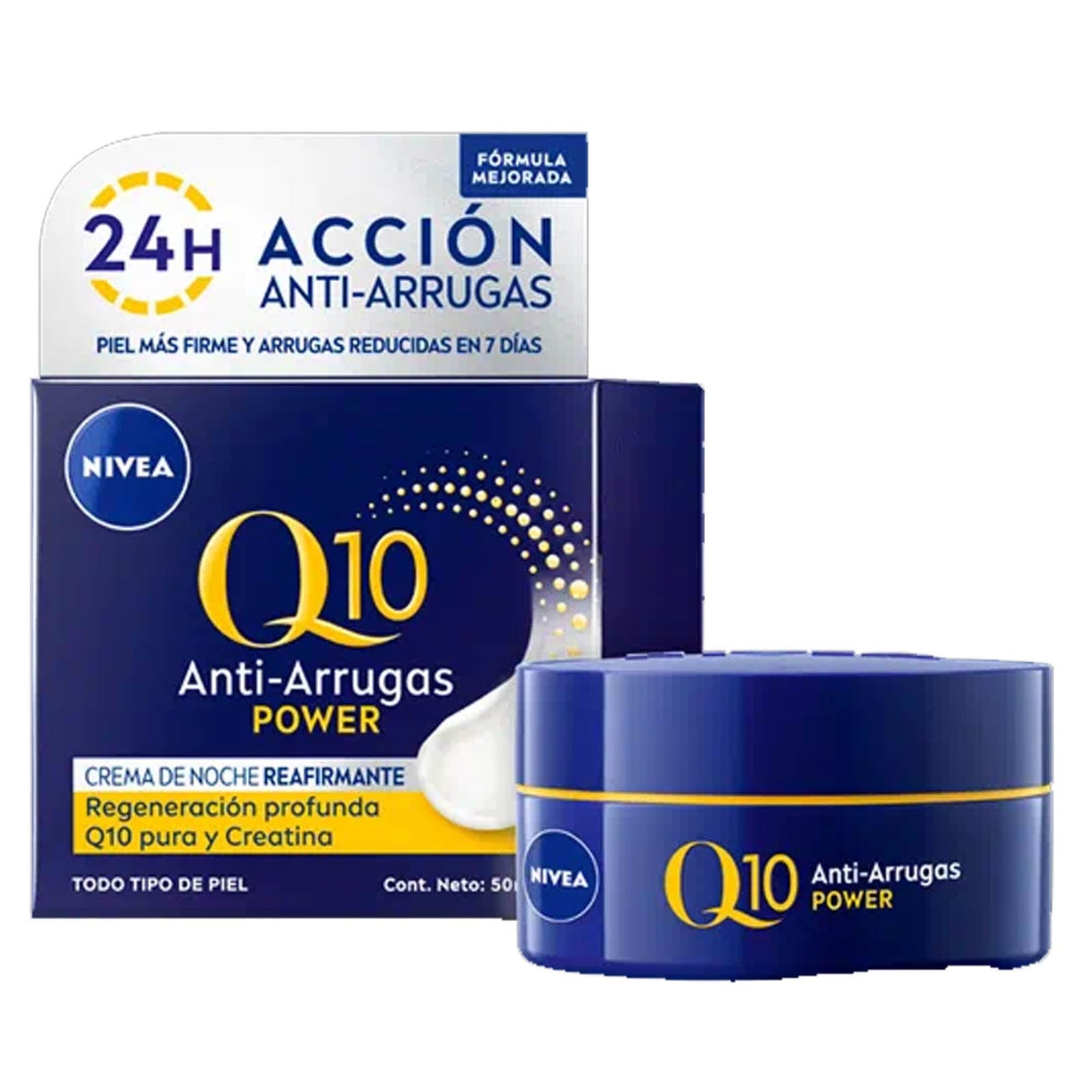 Nivea Crema Facial Q10 Power Noche - Farmacias Curie