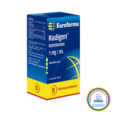 Radigen Gotas 1mg/ml Medicamento Cenabast - Farmacias Curie