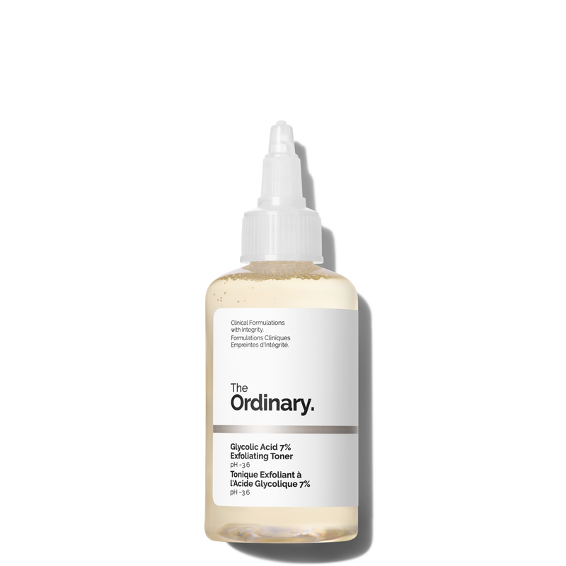 The Ordinary Tónico Exfoliante con Ácido Glicólico 7% - 240ml - Farmacias Curie