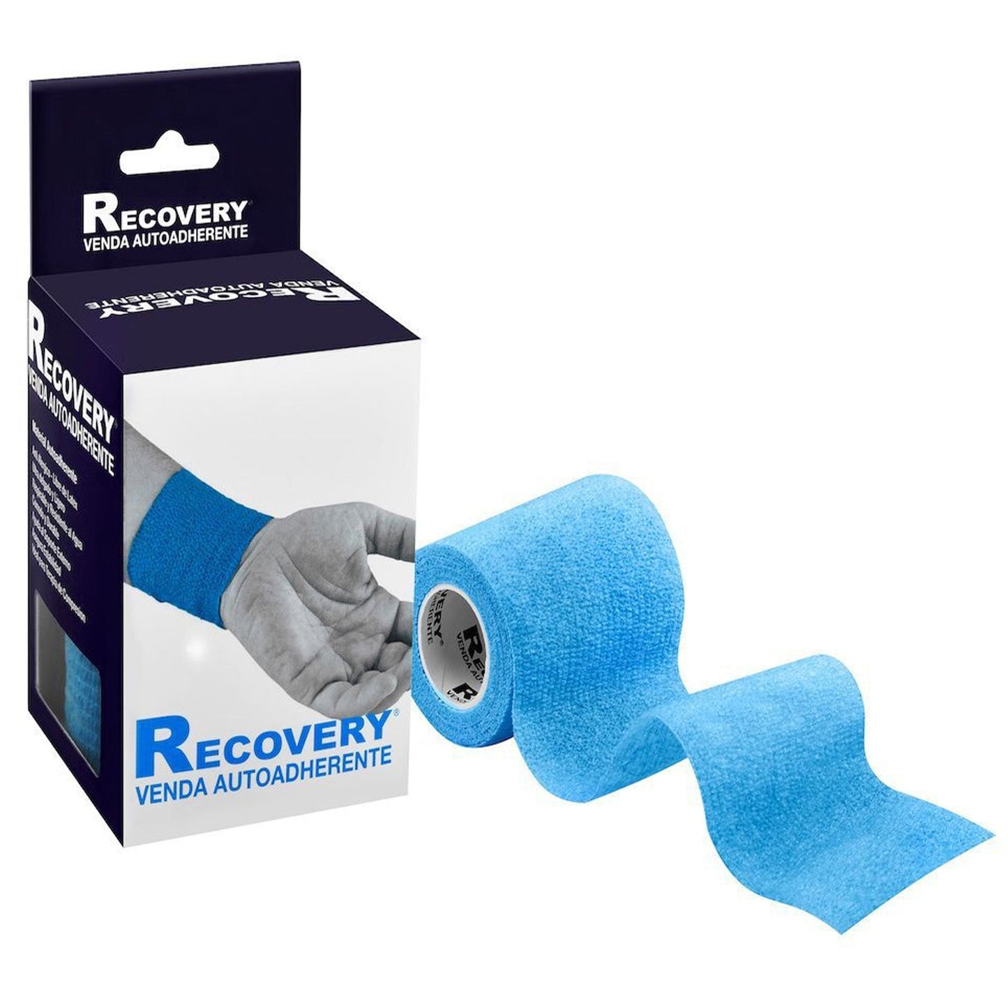 Recovery Venda Autoadherente Azul - Farmacias Curie