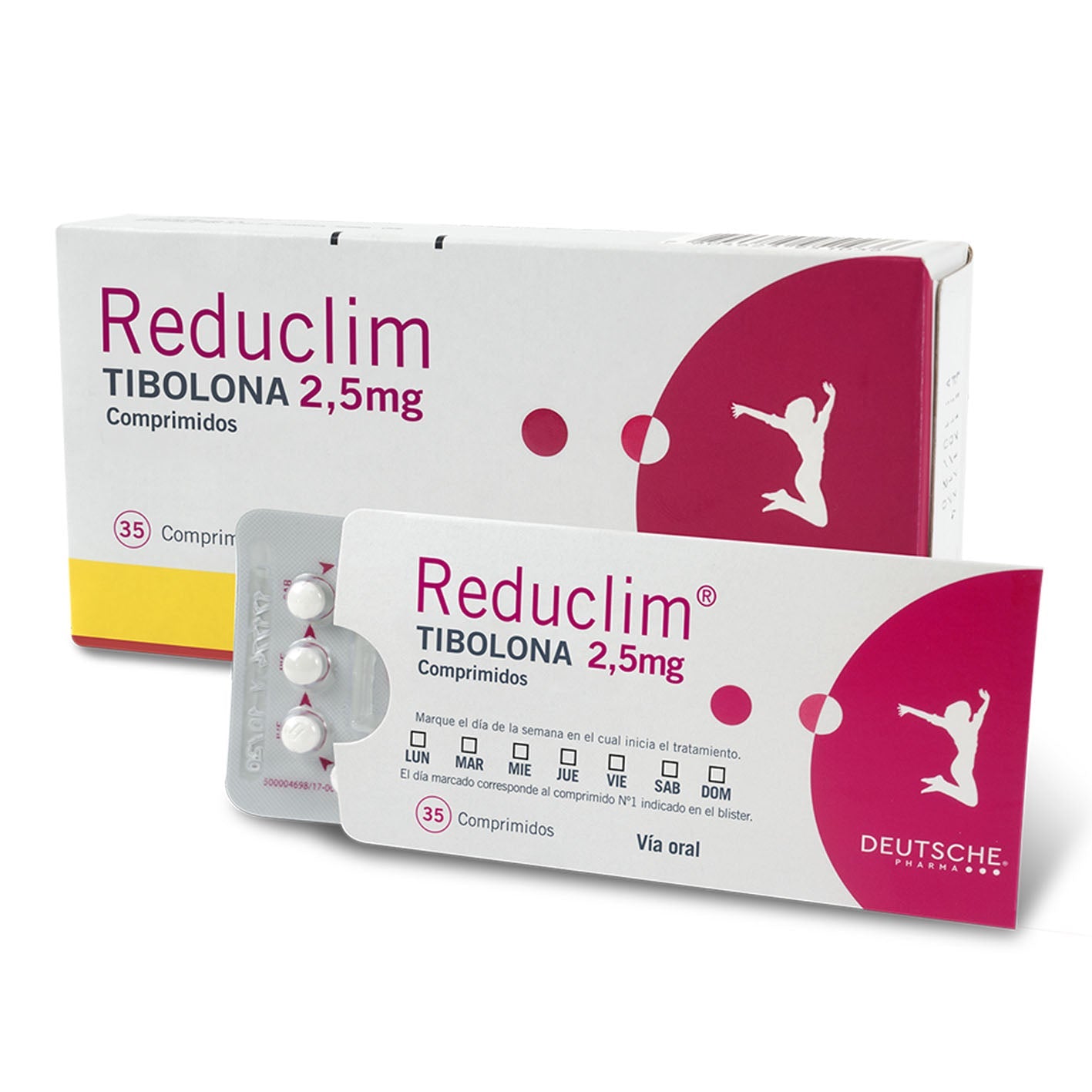 Reduclim Comprimidos 2,5mg - Farmacias Curie
