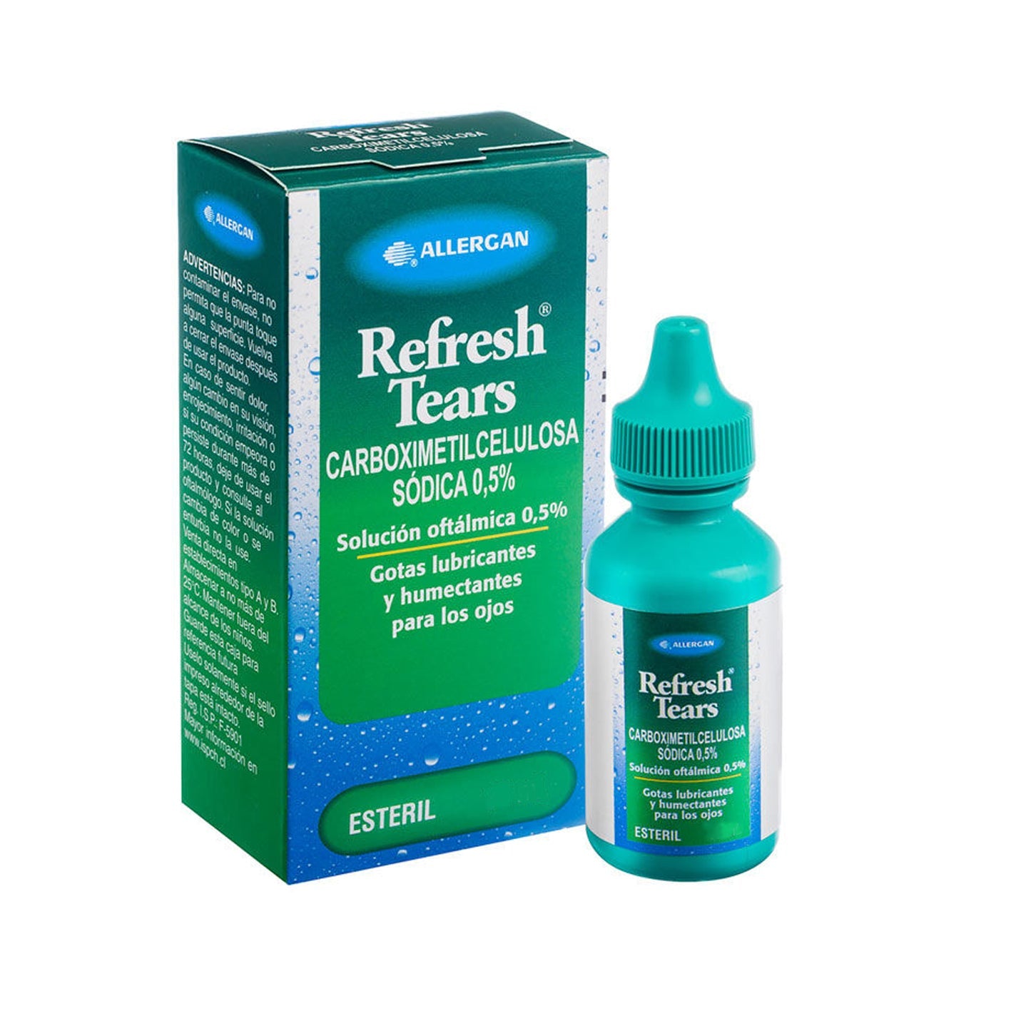 Refresh Tears Solución Oftálmica 0,5% - Farmacias Curie