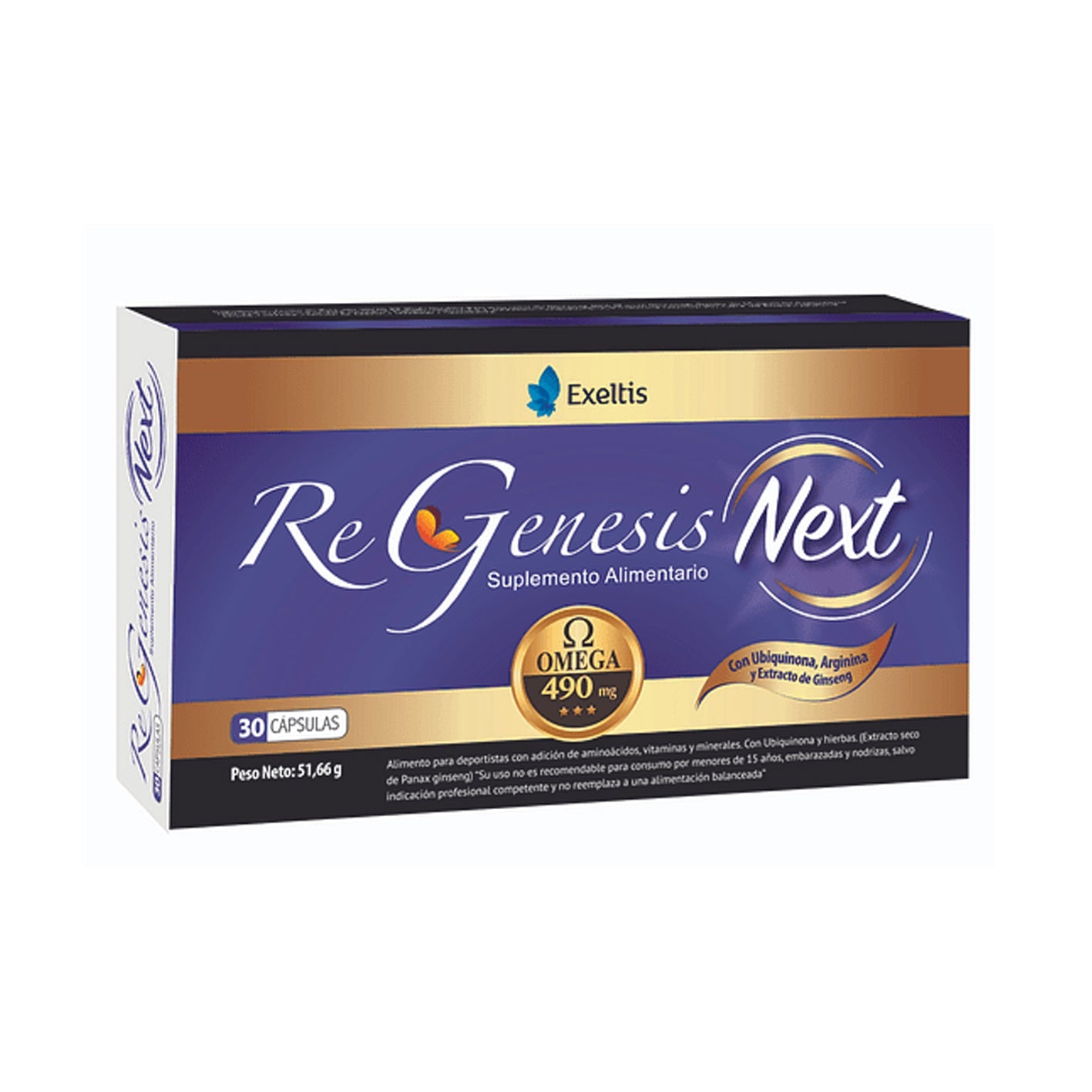 ReGenesis Next Cápsulas - Farmacias Curie