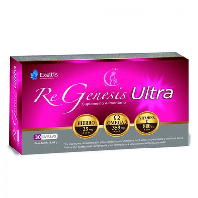 ReGenesis Ultra Cápsulas - Farmacias Curie