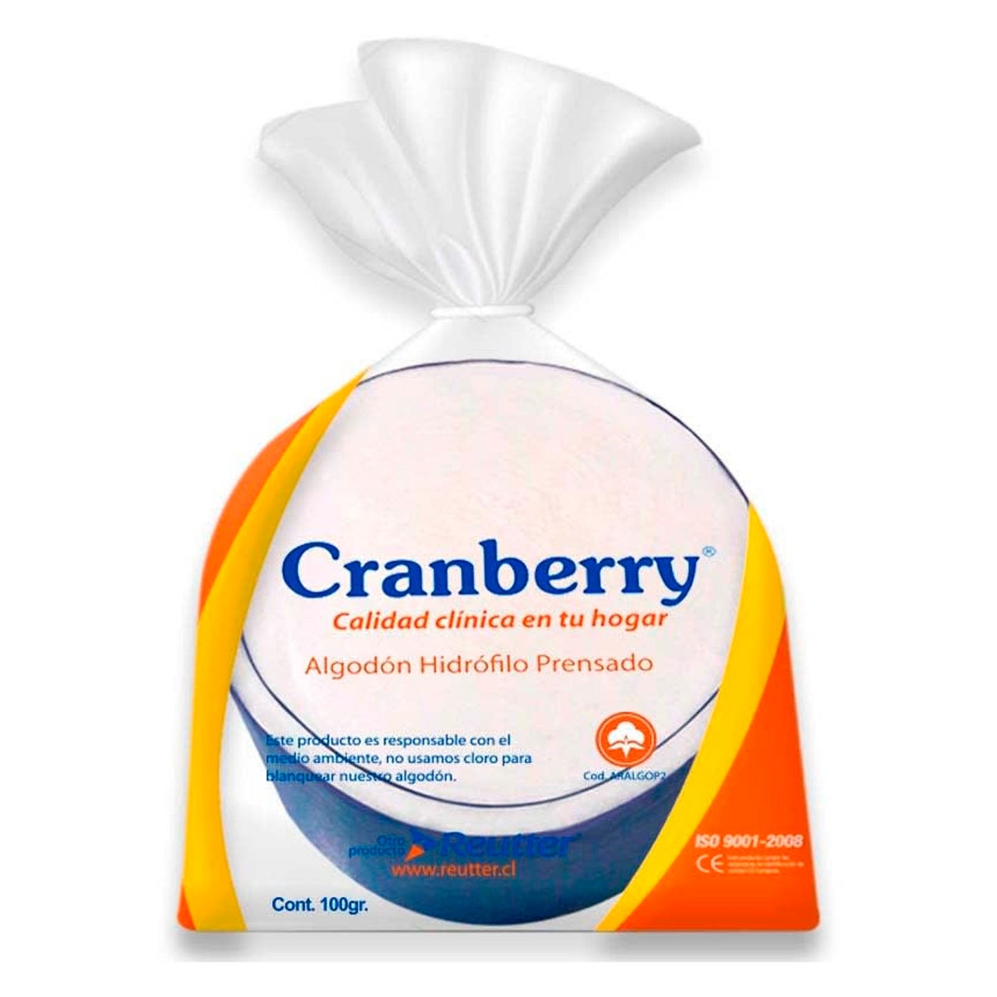 Algodón Prensado - 100g - Farmacias Curie