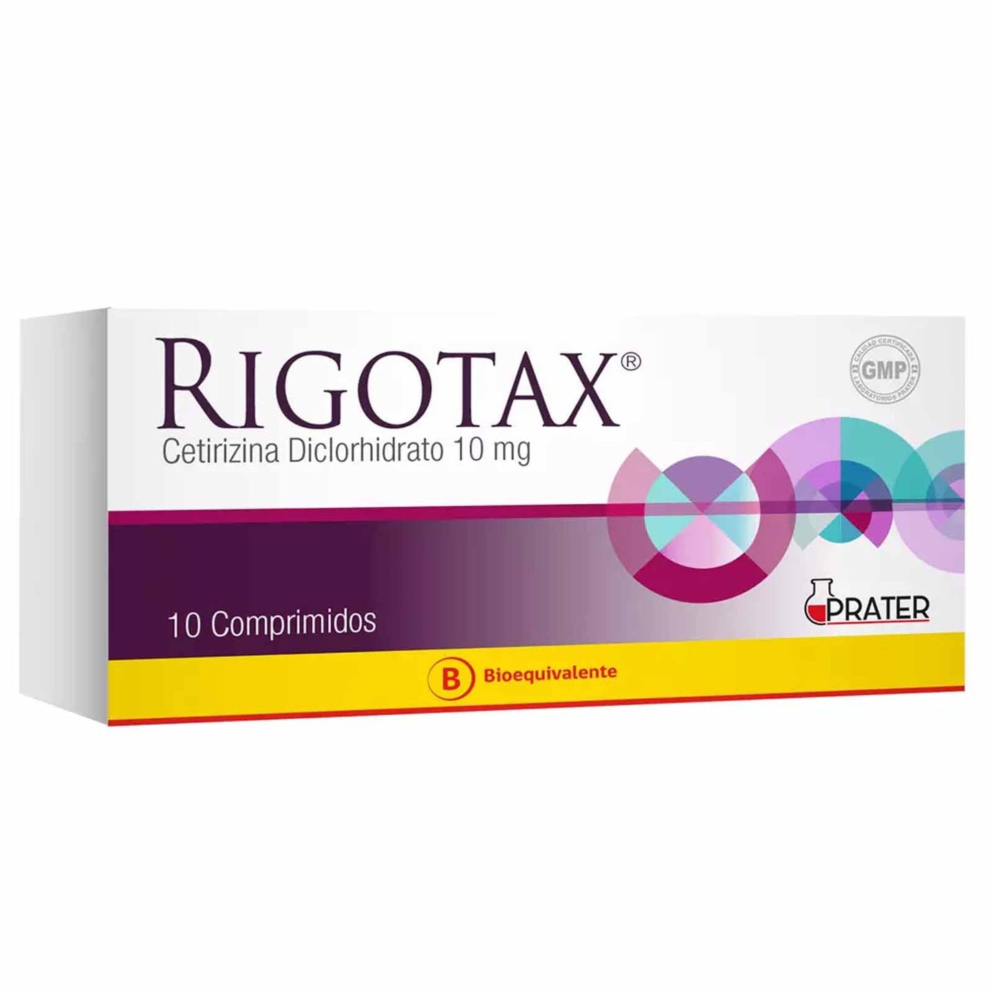 Rigotax Comprimidos 10mg - 10 unidades - Farmacias Curie