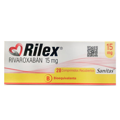 Rilex 15mg - 28 Comprimidos Recubiertos - Farmacias Curie