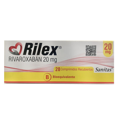 Rilex 20mg - 28 Comprimidos Recubiertos - Farmacias Curie