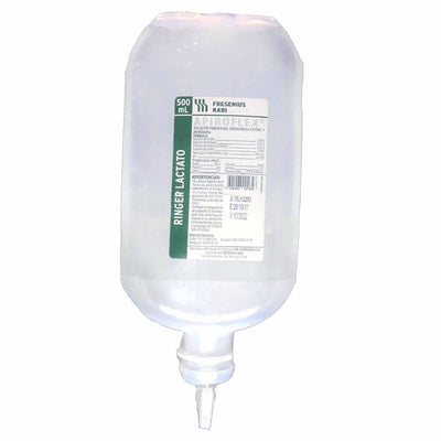 Ringer Lactato - 500mL - Farmacias Curie