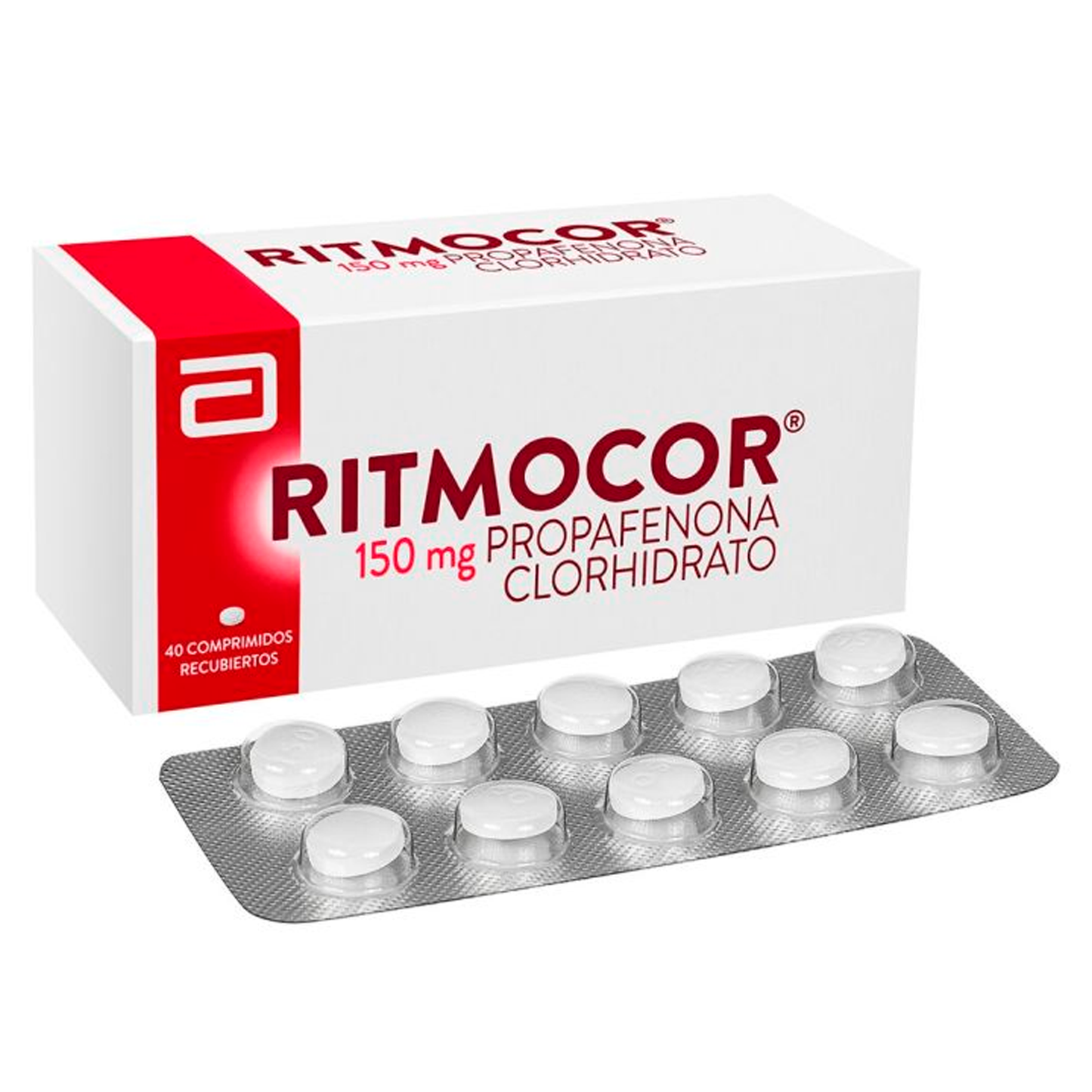 Ritmocor 150 mg - 40 Comprimidos Recubiertos - Farmacias Curie