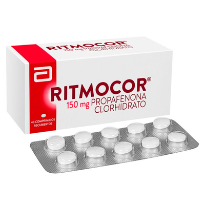 Ritmocor 150 mg - 40 Comprimidos Recubiertos - Farmacias Curie