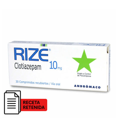 Rize Comprimidos Recubiertos 5mg - Farmacias Curie