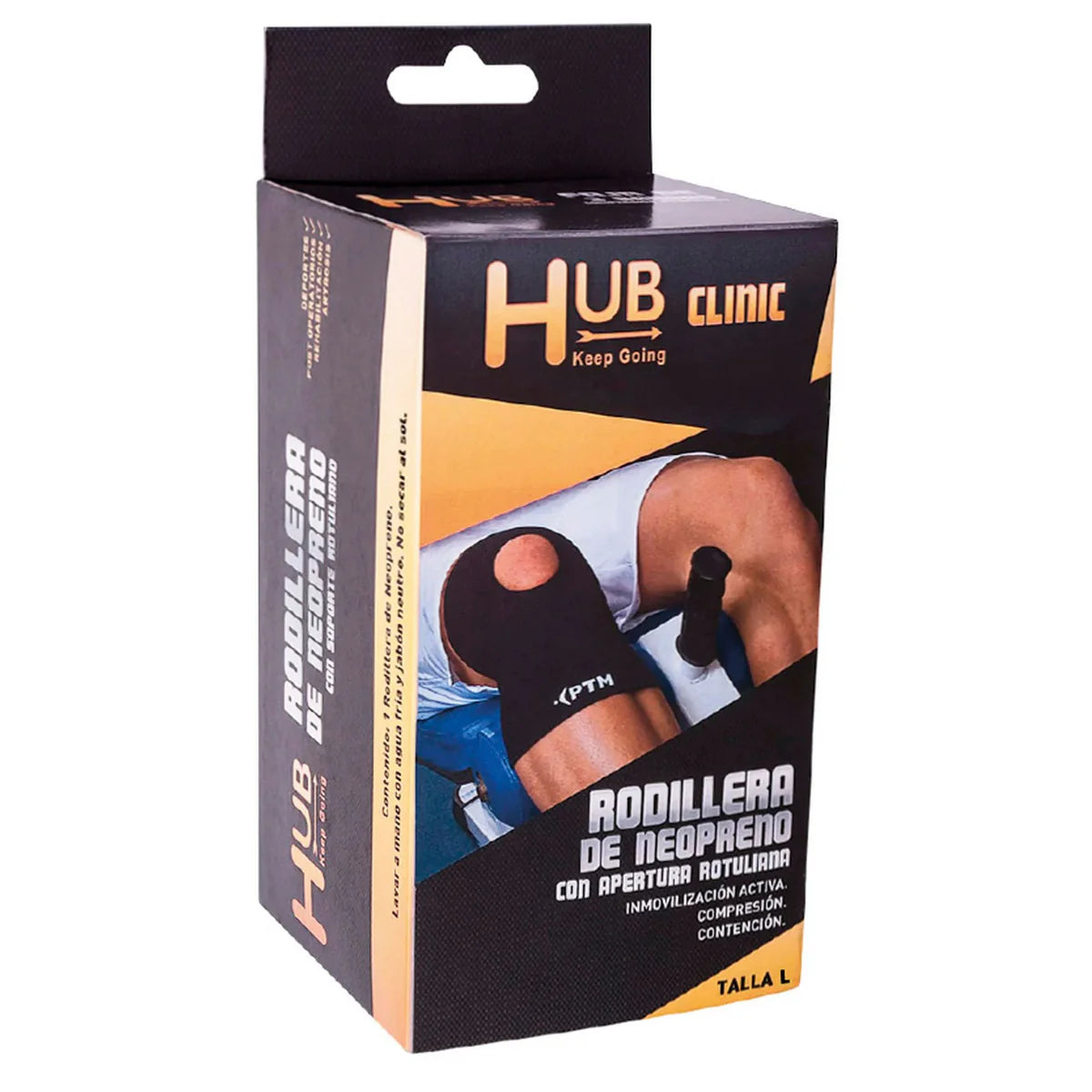 HUB Rodillera Talla L - Farmacias Curie