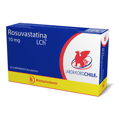 Rosuvastatina Comprimidos Recubiertos 10mg - Farmacias Curie