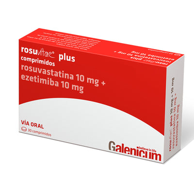 Rosuvitae Plus Comprimidos 20mg/10mg - Farmacias Curie