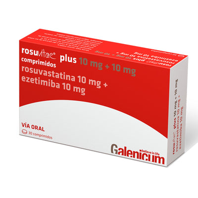Rosuvitae Plus Comprimidos 10mg/10mg - Farmacias Curie