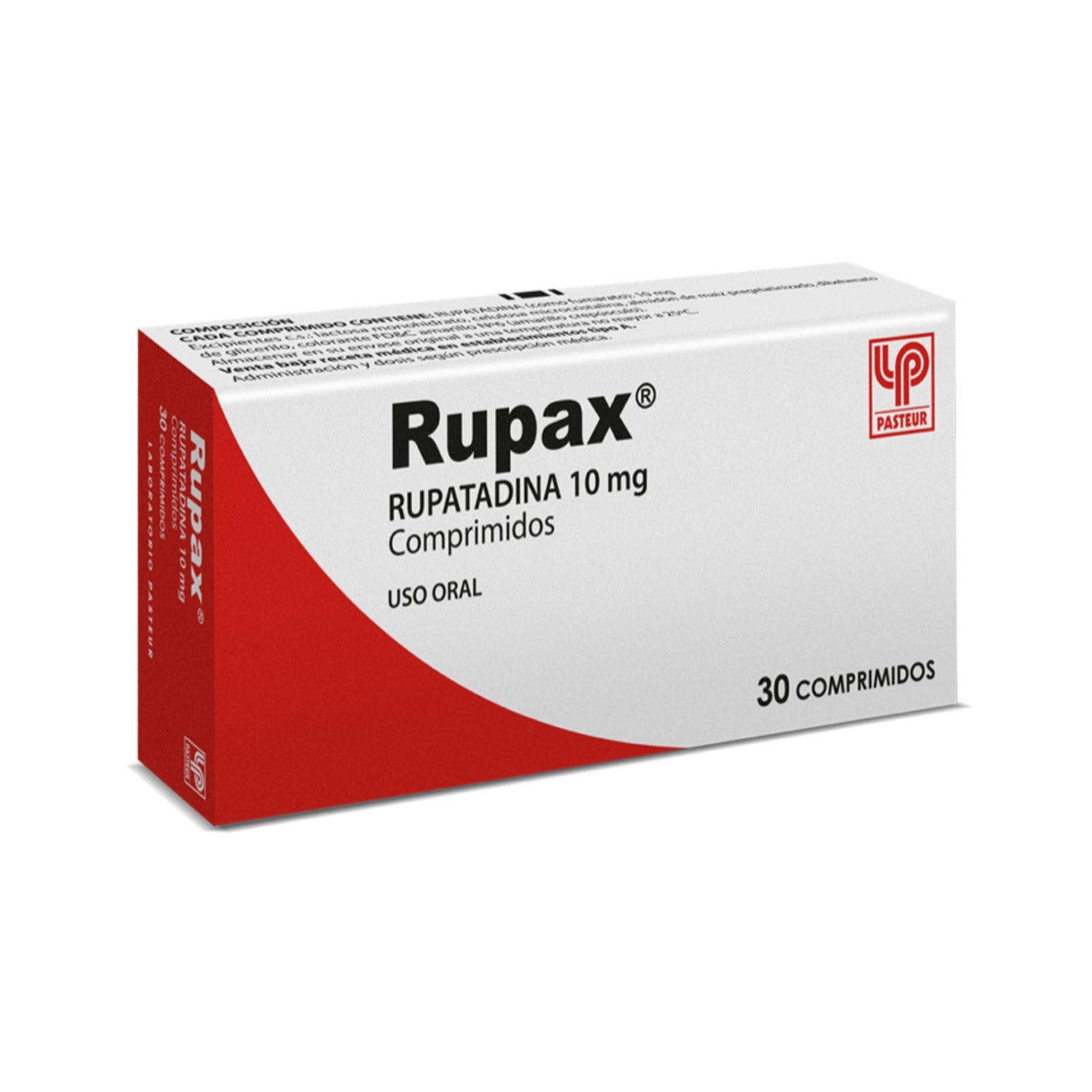 Rupax Comprimidos 10mg - Farmacias Curie