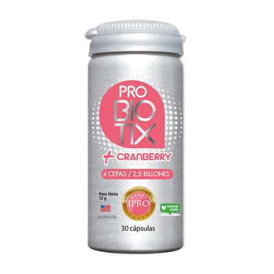 Probiotix High Cranberry - 30 Cápsulas - Farmacias Curie