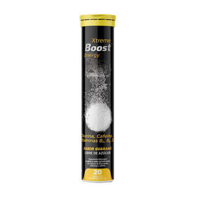 Xtreme Boost Energy Sabor Guaraná - 20 Tabletas Efervescentes - Farmacias Curie