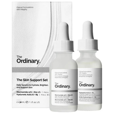 The Ordinary Set Serum Niacinamida + Serum Ácido Hialurónico - 30ml x 2 unidades - Farmacias Curie
