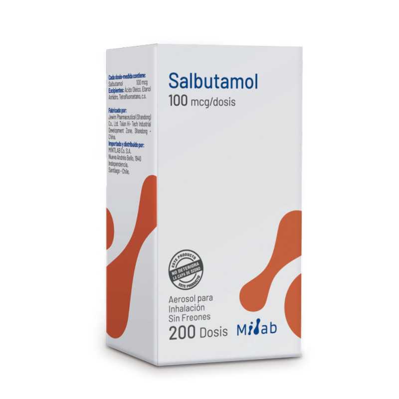 Salbutamol Aerosol 100 mcg - 200 Dosis