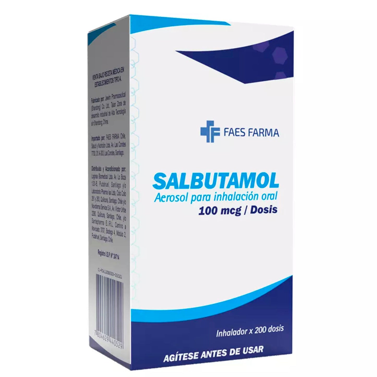 Salbutamol aerosol para Inhalación 100mcg - Farmacias Curie