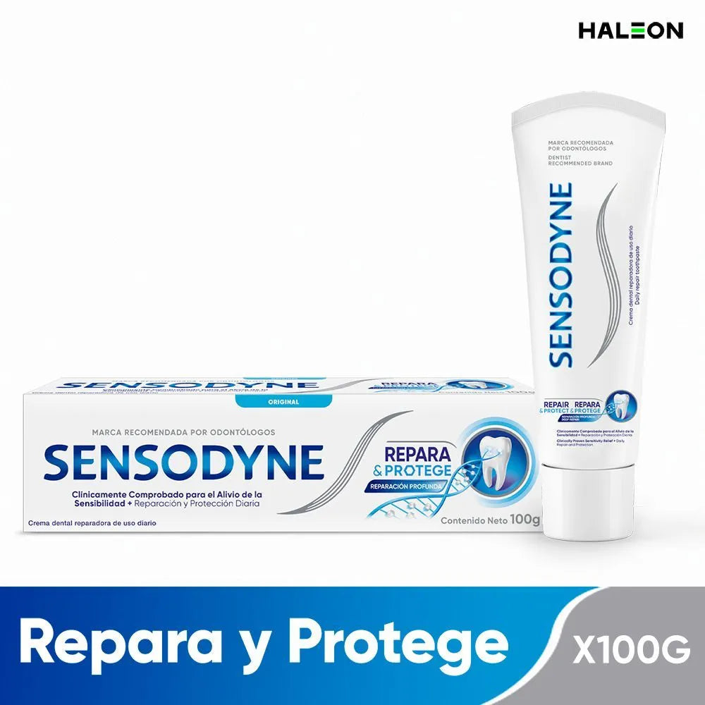 Sensodyne Pasta Dental Repara y Protege 100 gramos - Farmacias Curie