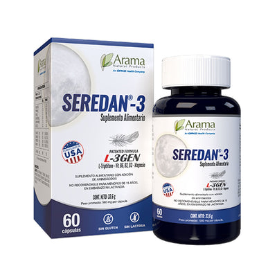 Seredan-3 Cápsulas - Farmacias Curie