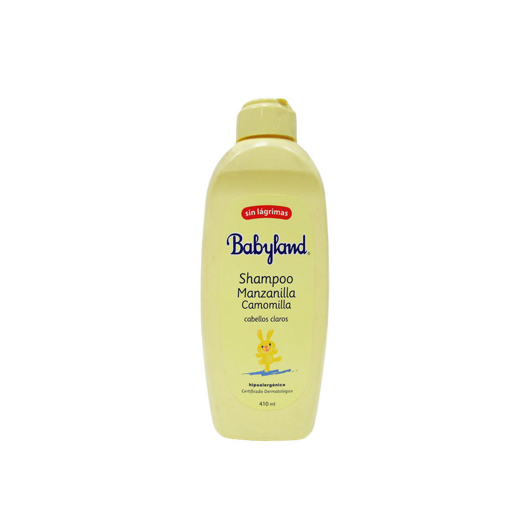 Shampoo Babyland Manzanilla - 410 ml - Farmacias Curie