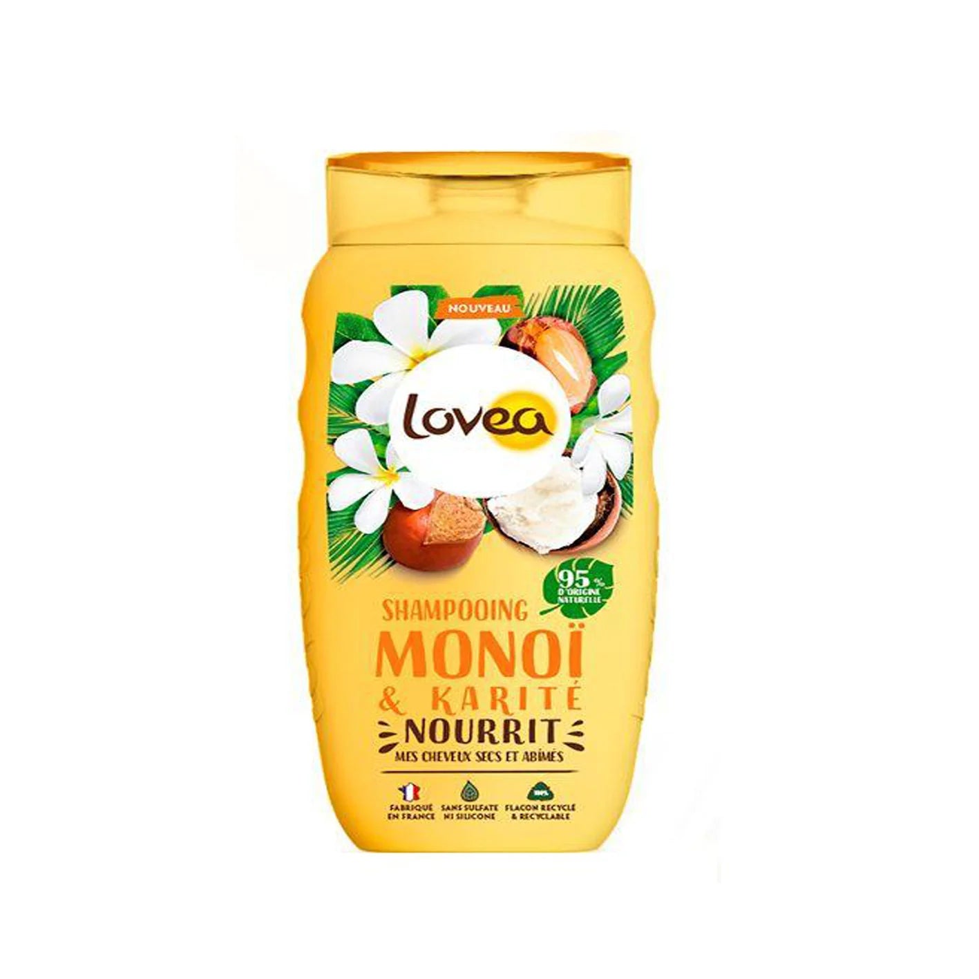 Lovea Shampoo Monoi y Karité 250 ml - Farmacias Curie